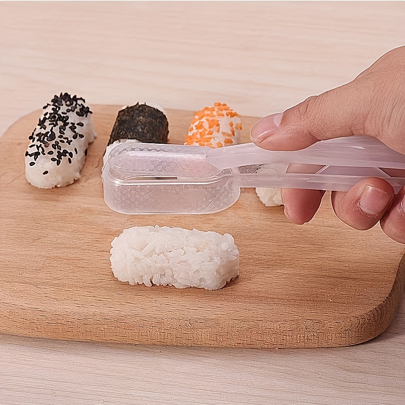3pcs Clear Sushi Mold, Modern PP Rice Ball Sushi Maker For Home