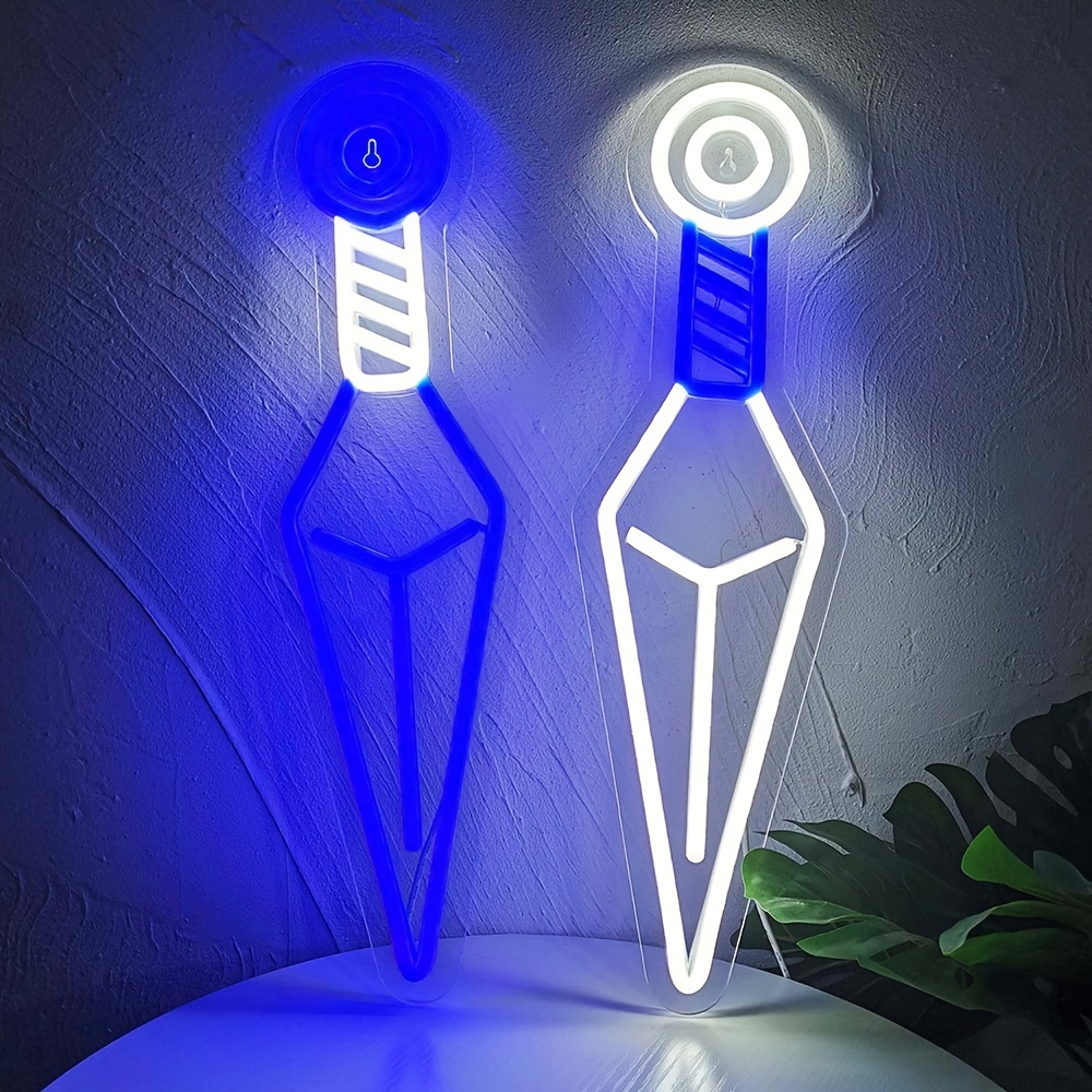 2 teiliges Anime ninja led neonlicht Schlafzimmer - Temu Austria