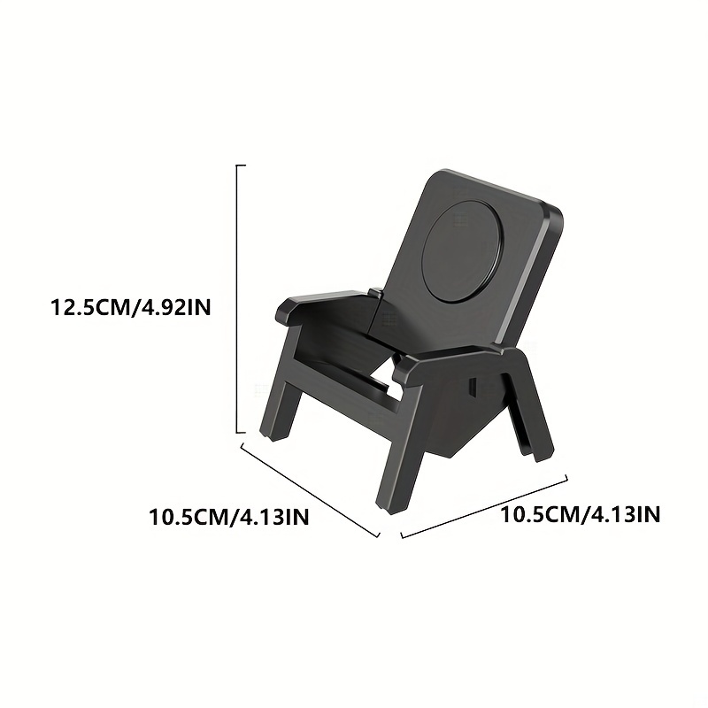 Portable Mini Chaise Chargeur Sans Fil Support de Téléphone de Bureau  Chargeur Sans Fil 10w Charge Rapide Cadeau Spécial