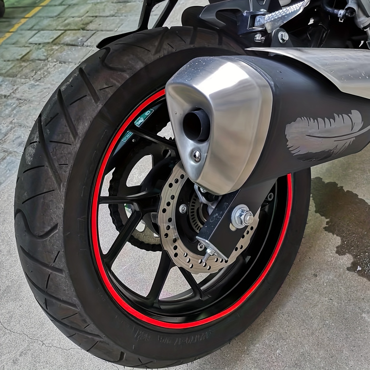 Universal Auto Rad Reifen Aufkleber Streifen Reflektierende