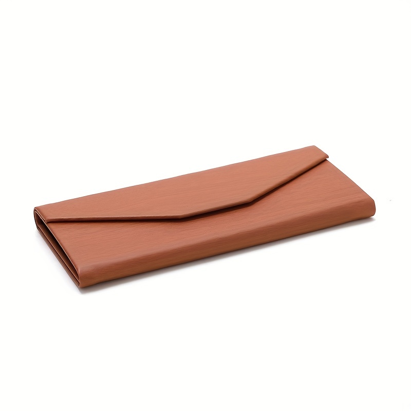 Minimalist Foldable Glasses Case Solid Eyeglasses Protective Holder