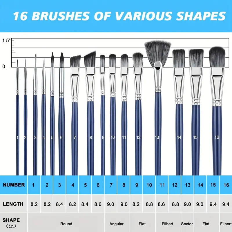 Boutique Art Pen Brush Set Includes 16 Brush Pens Blending - Temu