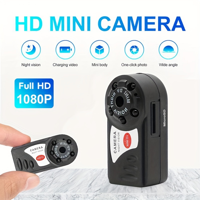 EBTOOLS Mini Caméra DV Portable D2 Enregistreur Vidéo Numérique 1080p avec  Lecteur MP3, Prise de Vue Nocturne (Vert) : : High-Tech