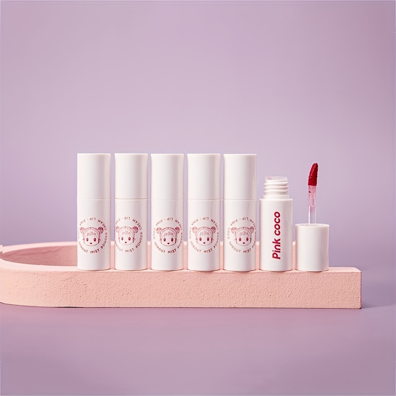 Soft Fleece Mist Lip Glaze Matte Lipstick Non Fading Non Stick Cup