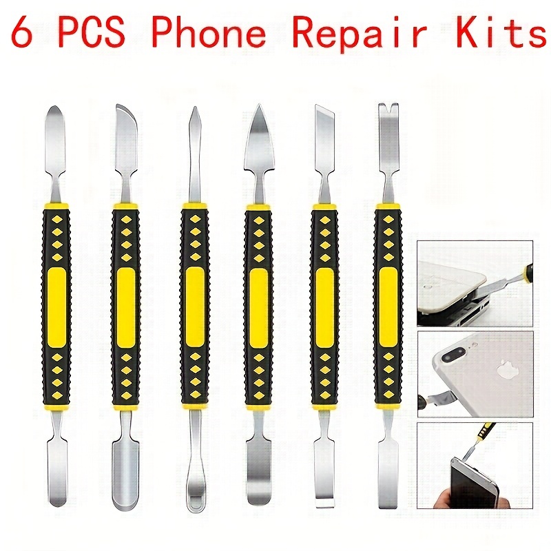 12Pcs Plastic Spudger Pry Tools Crowbar Shovel Blade Open Screen  Electronics Repair Tool Kit For Smartphone Tablet Disassembly