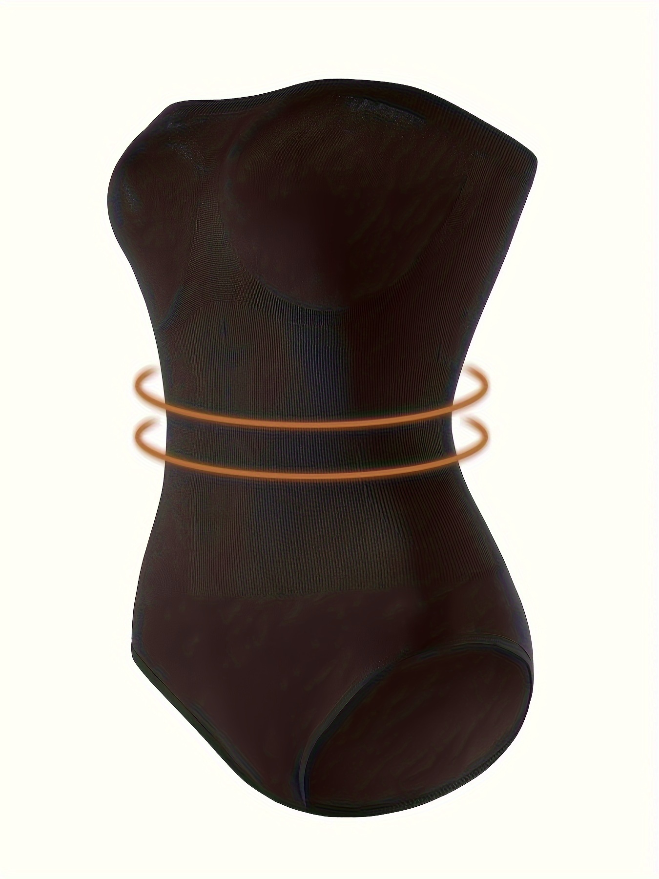 Strapless Low Back Bodysuit - Temu