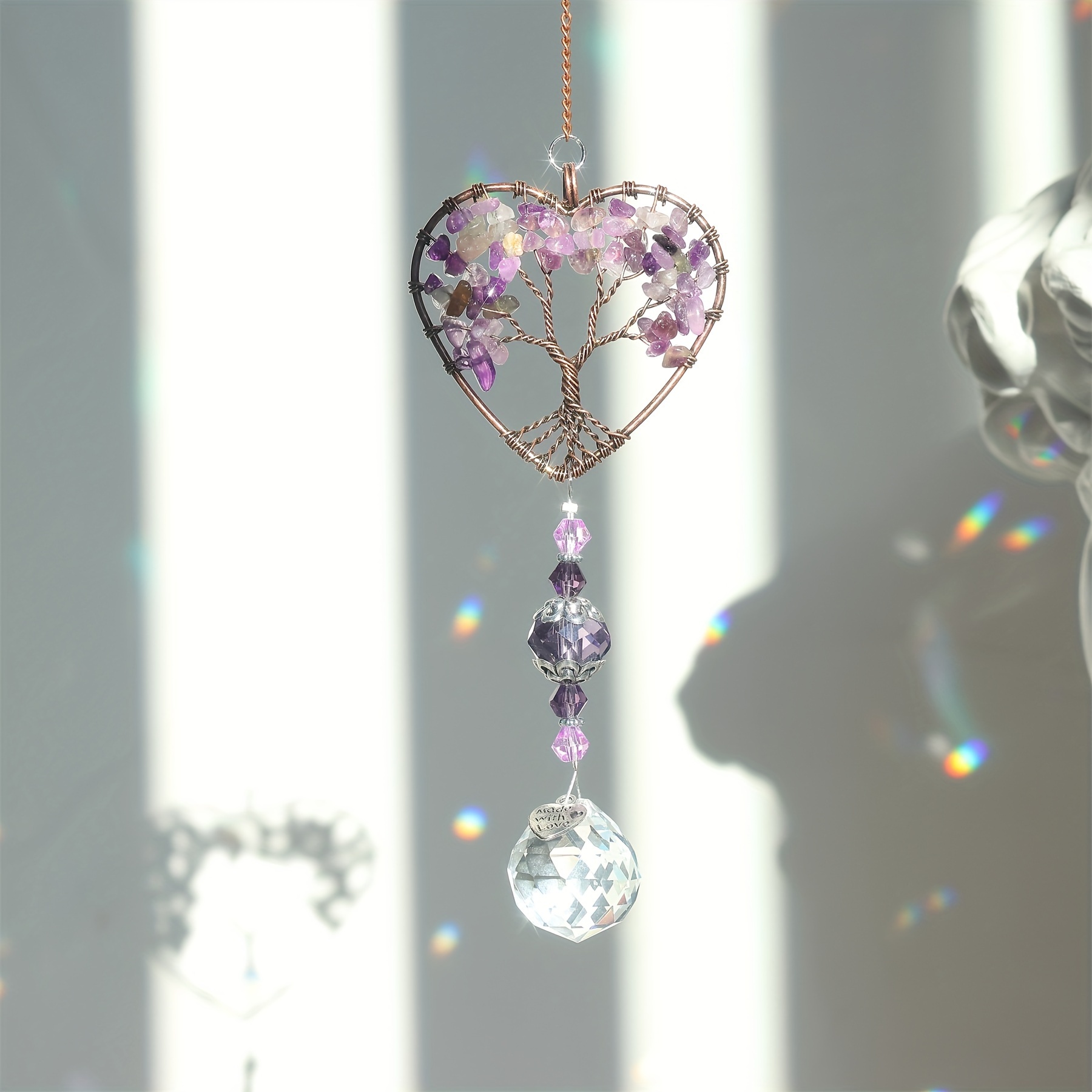 Hanging Ball,hanging Crystal Suncatcher, Home Decor, Rearview