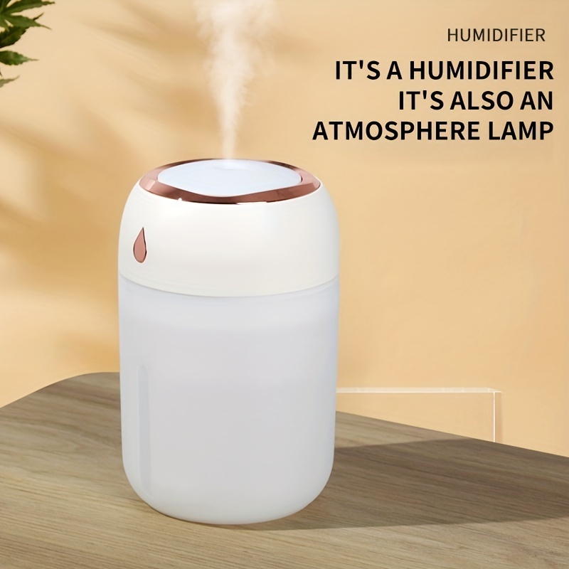 

1pc Portable Mini Humidifier 200ml/330ml Small Cool Mist Humidifier For Personal Desktop Humidifier, Bedroom, Travel, Office, Home