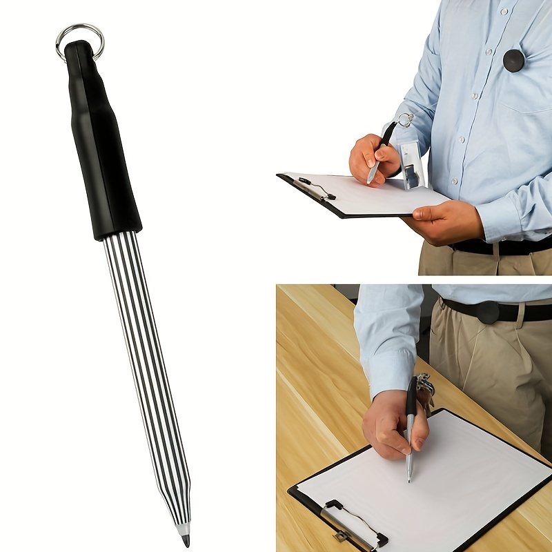 5 Pieces Heavy Duty Retractable Pull Pen Pencil Holder Retractable
