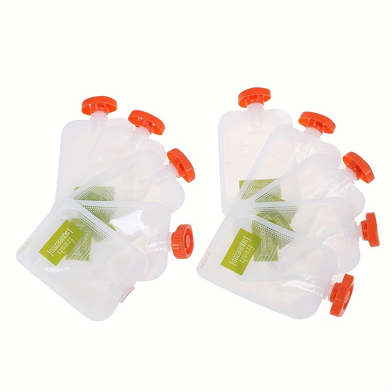 Fresh squeezed 2025 pouches reusable