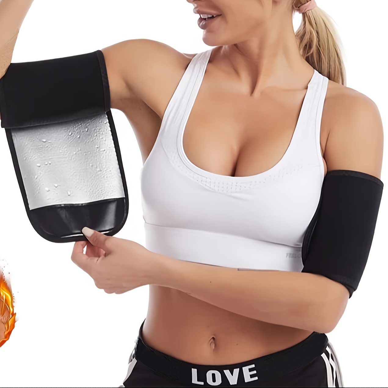 Arm Shaper Self Heating Adjustable Arm Trimmers Flabby Arms - Temu