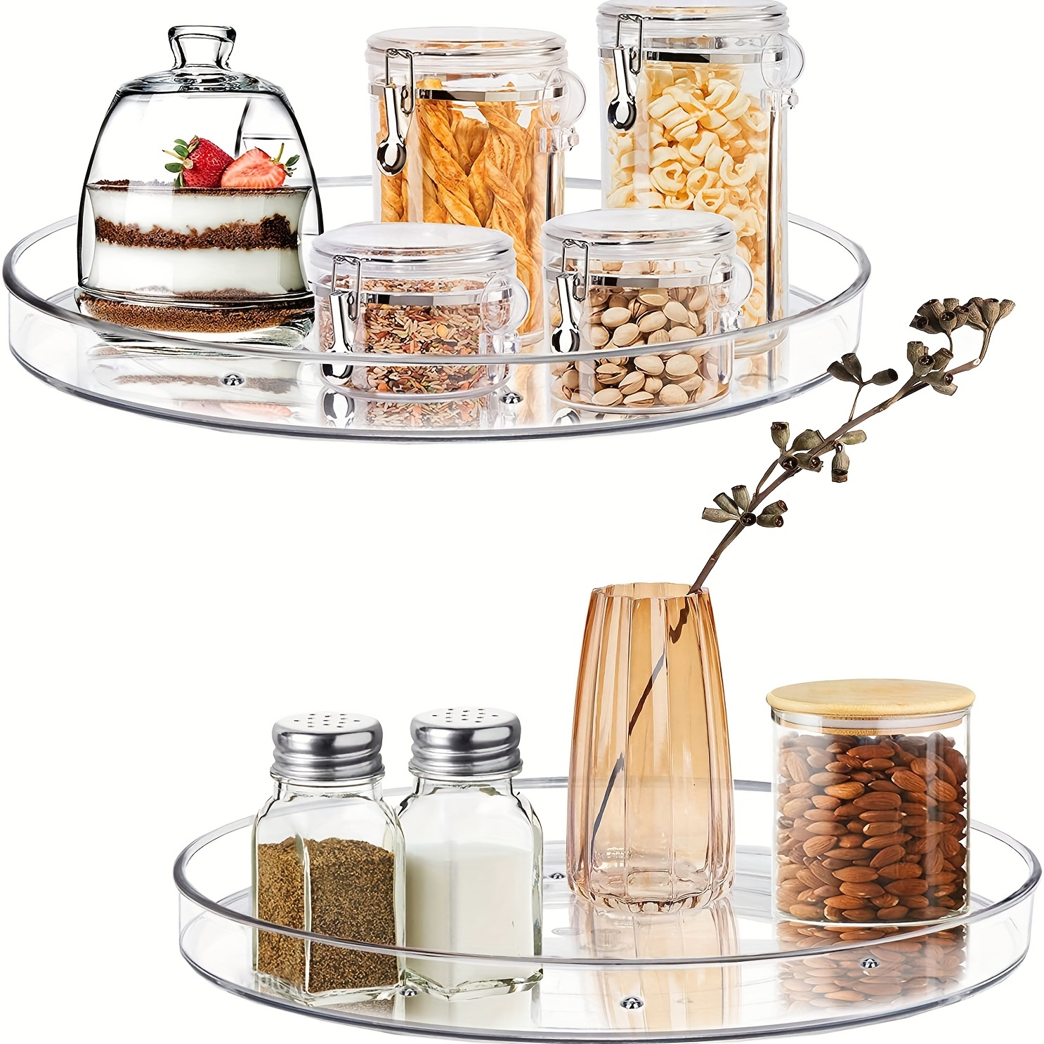 Organizador Giratorio 360 Lazy Susan Estante Cocina Baño