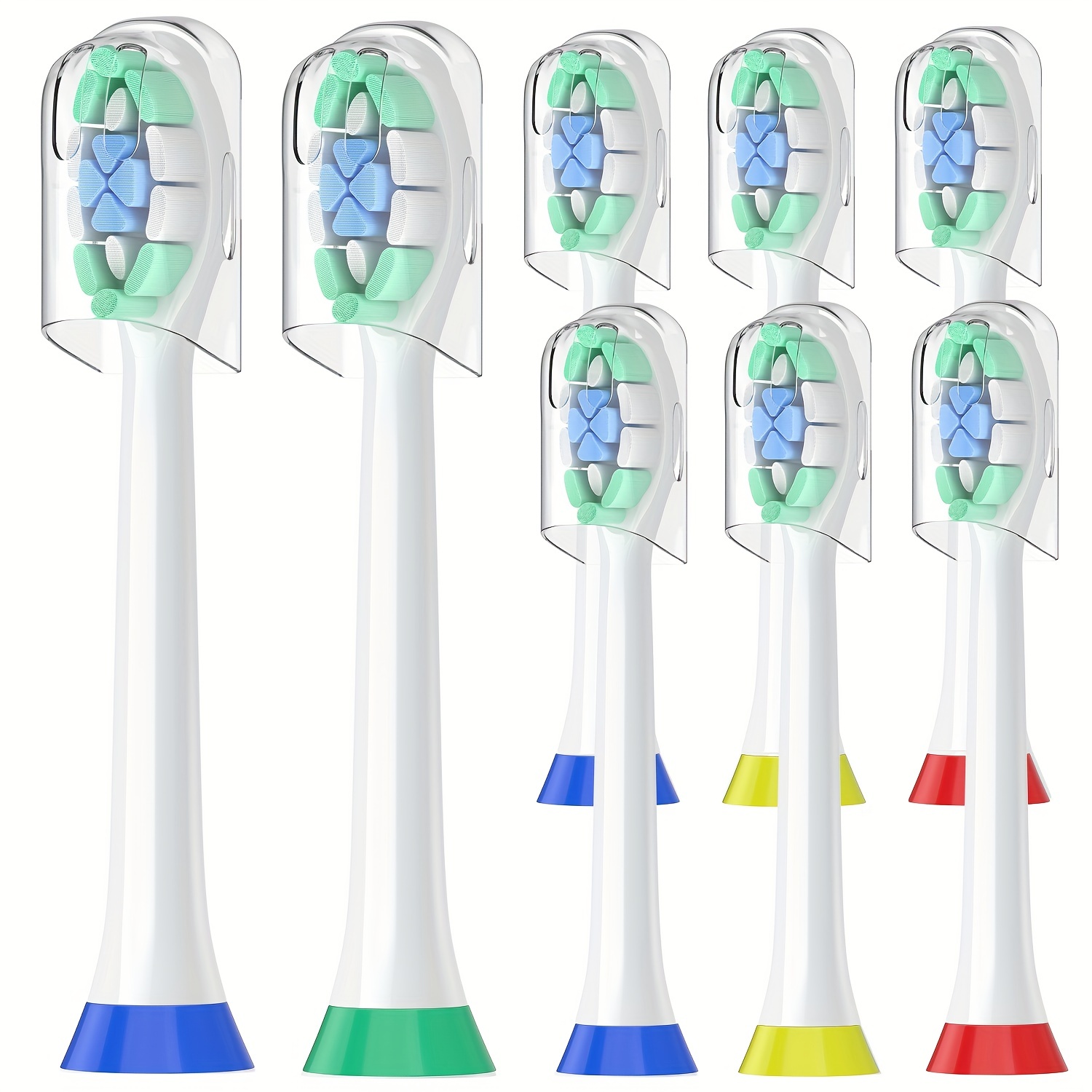  Cabezales de repuesto compatibles con Oral B Braun, paquete de  4 cabezales de cepillo de dientes eléctricos profesionales, cabezales de  cepillo de limpieza sensible para Oral-B 7000/Pro : Salud y Hogar