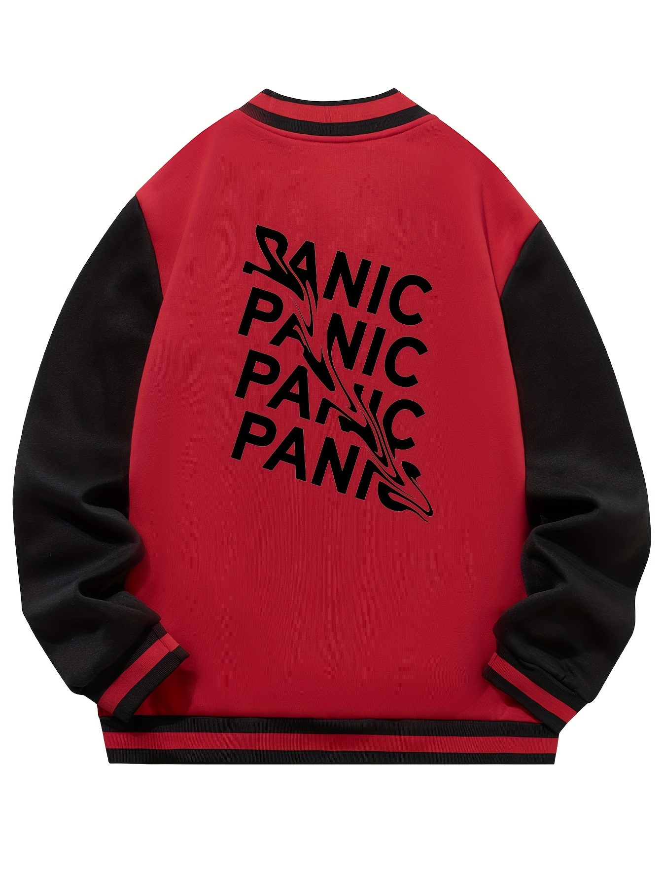 Panic at the top disco baseball jacket