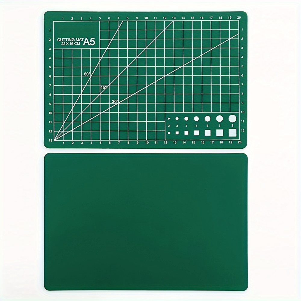 Dark Green Cutting Pad A4/a3/a5 Cutting Board Handmade Mat - Temu
