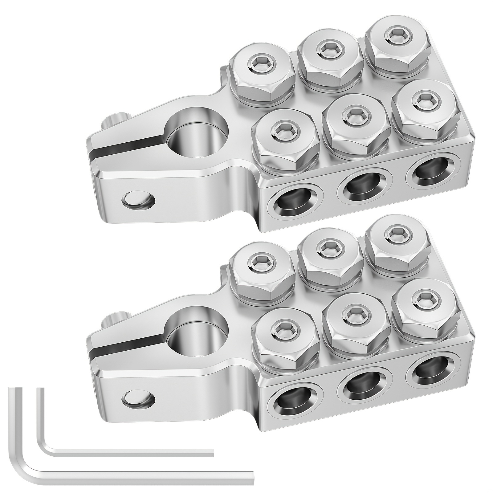 Bornier de batterie M8 Kit de connecteurs de borne positive