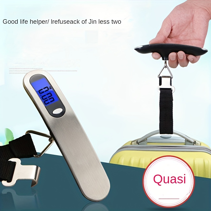 50kg Portable Hanging Scale Hand Digital Scale Travel Suitcase Luggage  Scale Weighing Balance Electronic Fishing Weight Kitchen - Bags & Luggage -  Temu