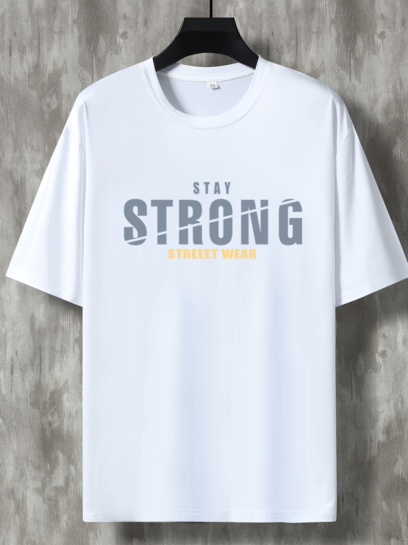 Camiseta manga corta hombre Strong blanco