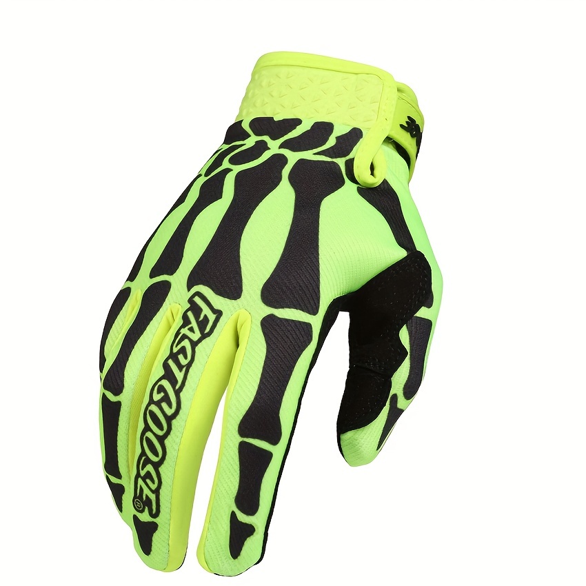 Guantes Motocross, Equitación, Carreras Competencias Motos. Material  Transpirable Protección Completa Dedos. Unisex - Automotriz - Temu Chile