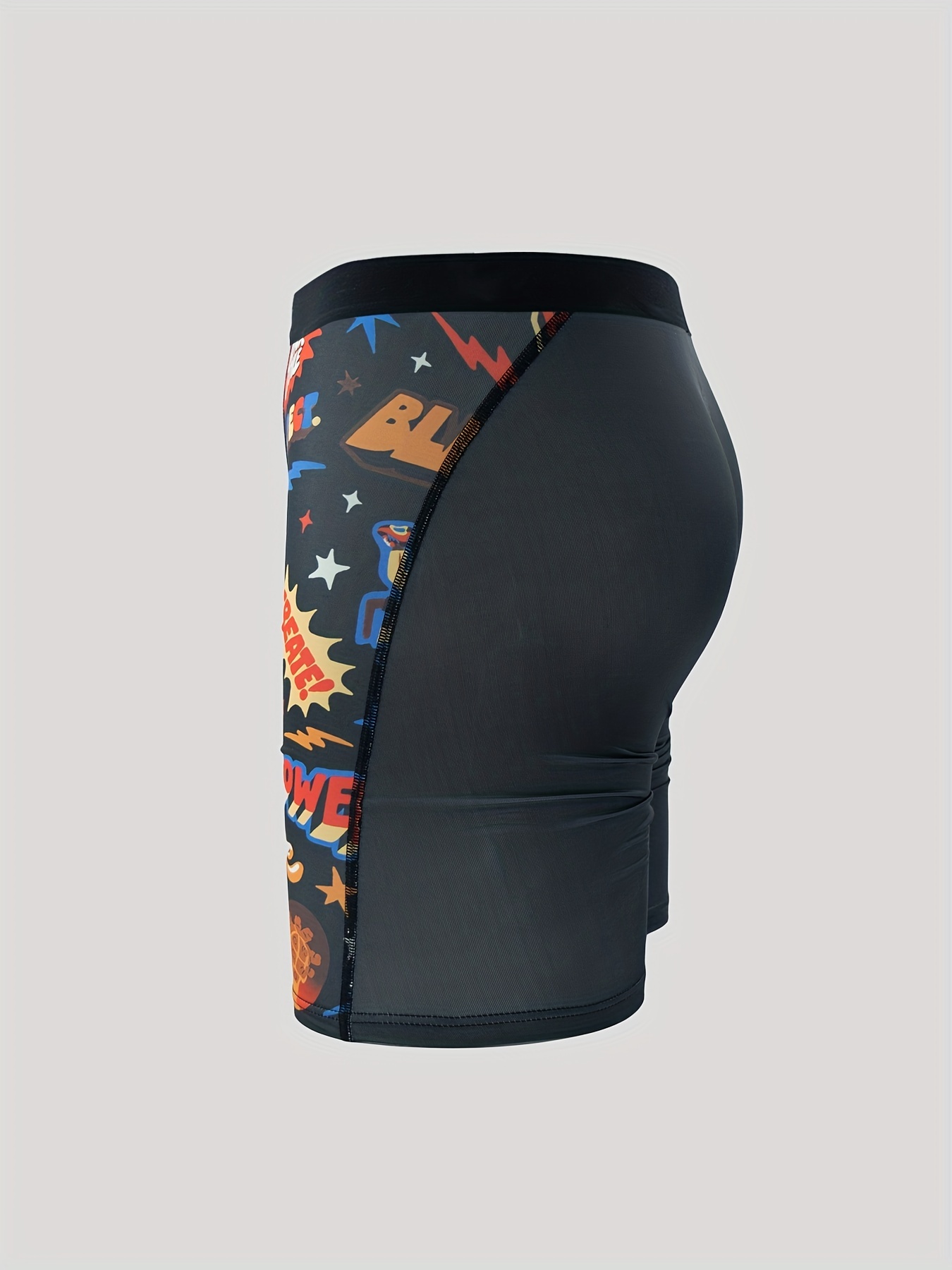 Men's Cartoon Little Bear Pattern Print Fashion Personalized Boxer Briefs,  Modal Breathable Comfy Stretchy Boxer Shorts Underwear - Temu Australia