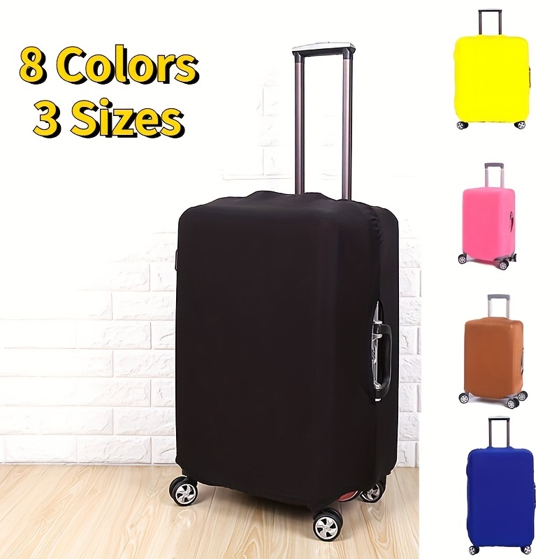 Gold Letter Printed Travel Elastic Luggage Protective Cover Fashion Case  Suitcase Fit 18-32 Trolley Baggage Covers Dust Cover - AliExpress