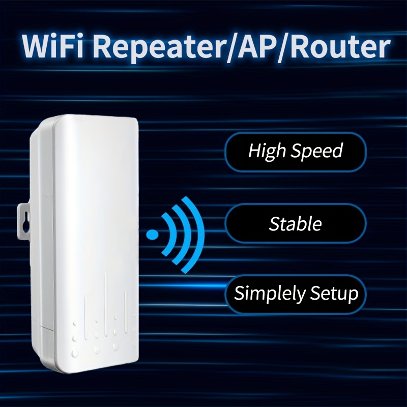 Extensor Repetidor WiFi Access Point Amplificador Inalambrico Wireless-N  300 Mbps - MundoChip