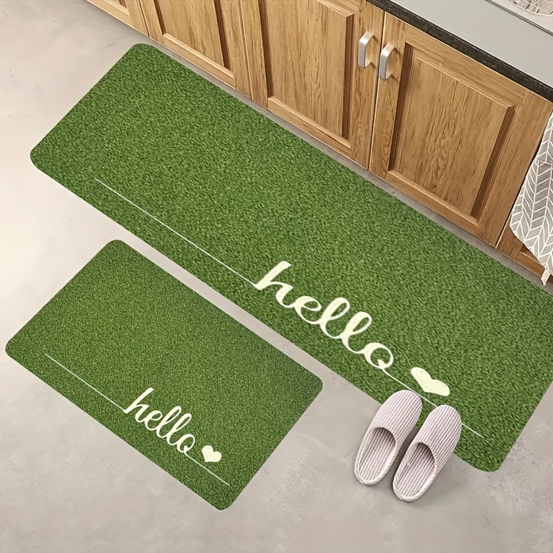 Long Kitchen Floor Mats for in Front of Sink Super Absorbent