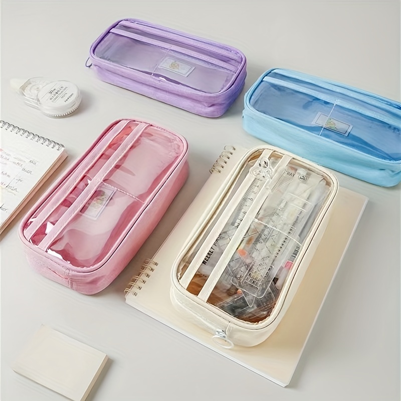Cute Aesthetic Pencil Case Perfect For Middle High School - Temu
