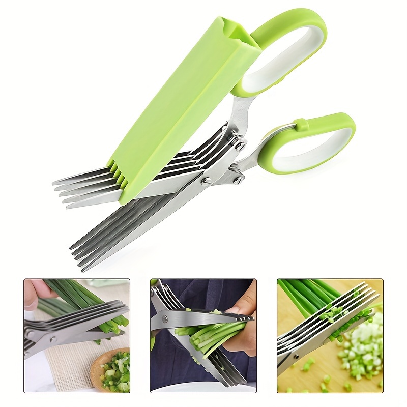 Stainless Steel Kitchen Scissors Multi Layer Kitchen - Temu