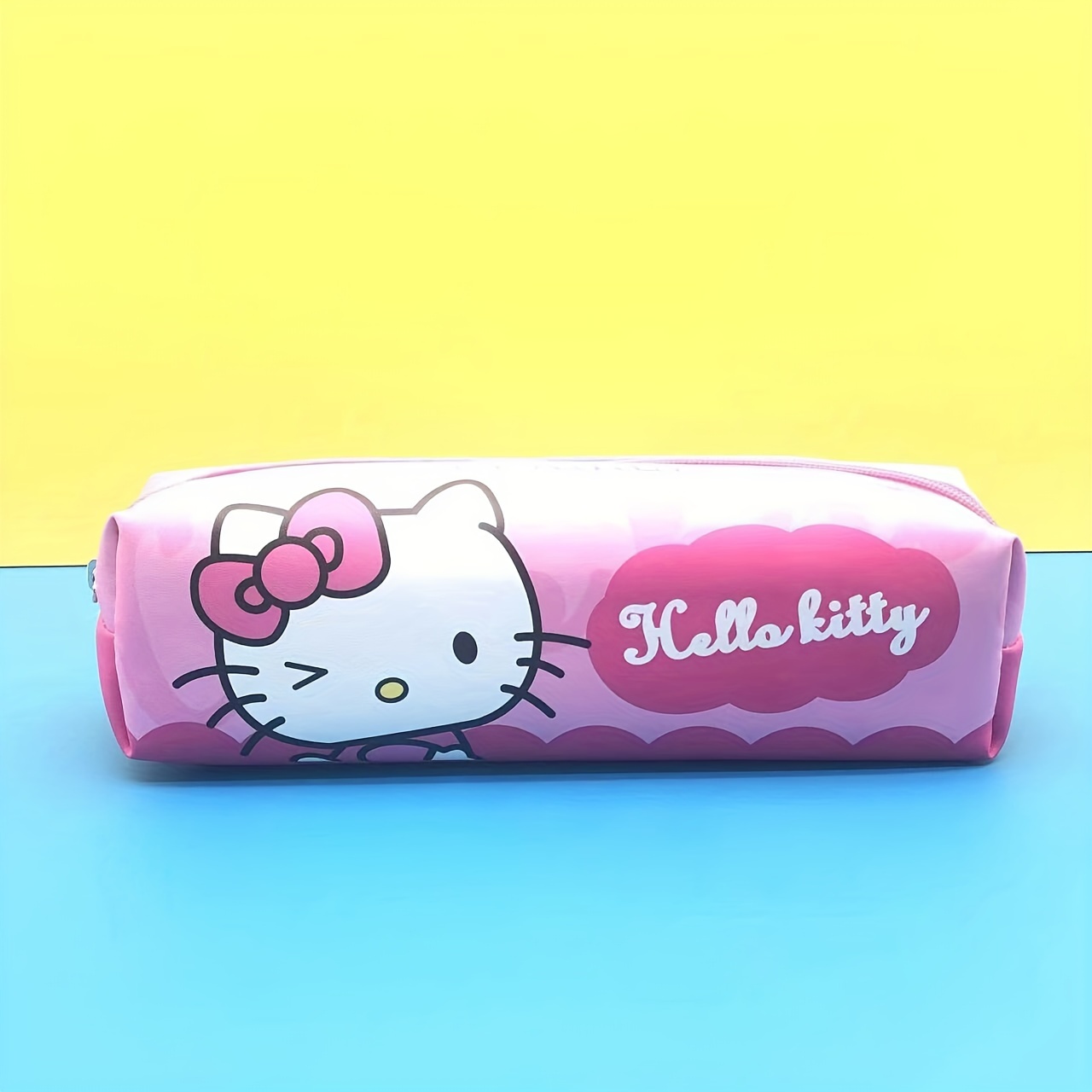 Sanrio Cartoon Cute Pencil Bag Kawaii Hello Kitty Cinnamoroll