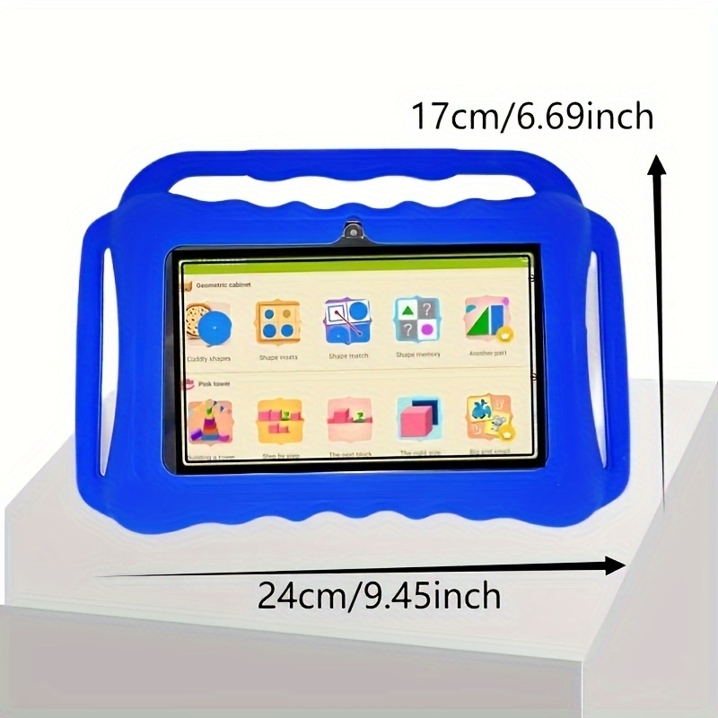tablette tactile de 5 pouces pour Enfant de 3 ans à 11 ans bleu