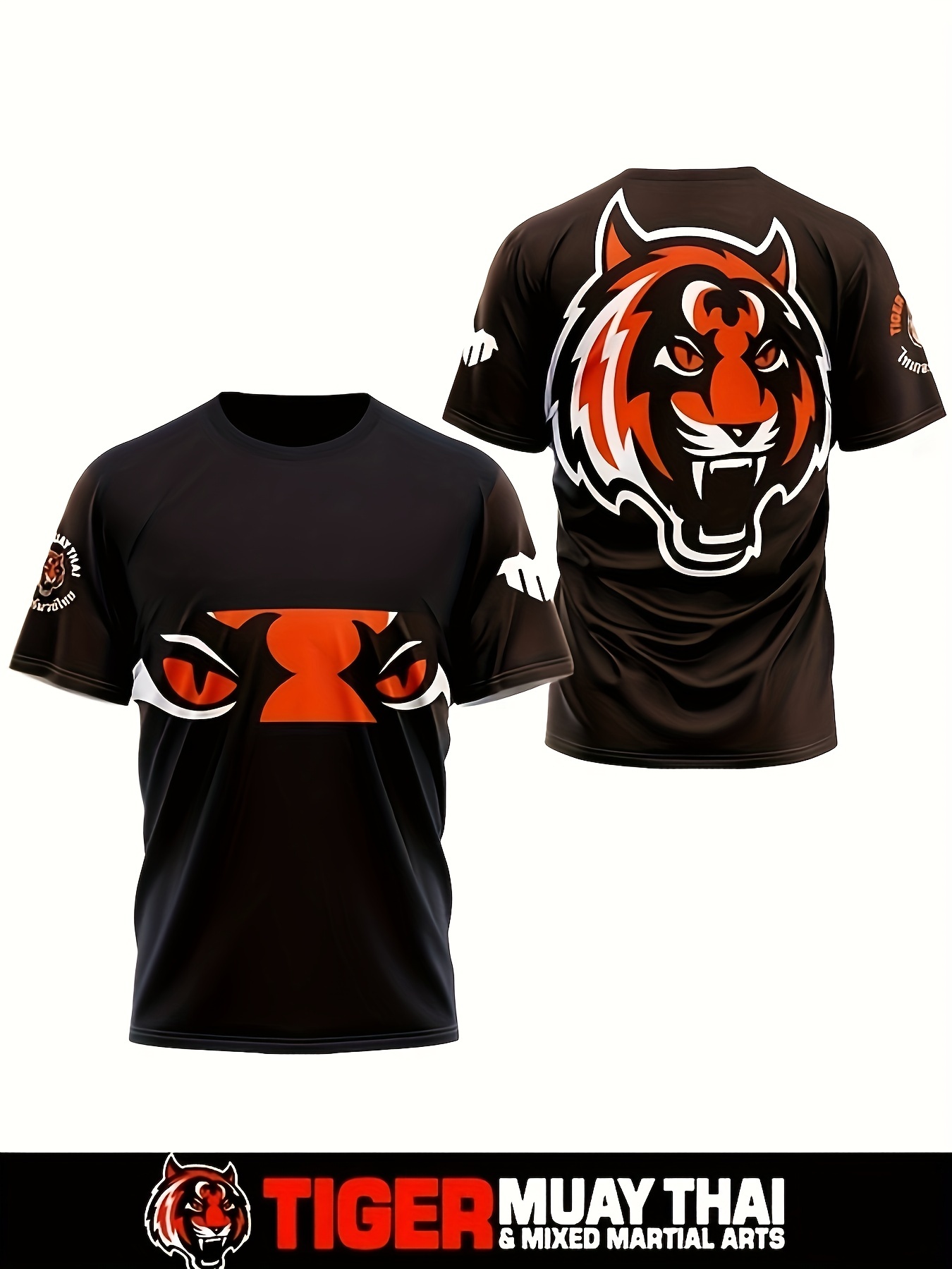 Cincinnati Bengals Year of the Tiger T-Shirt cute tops Blouse black t-shirts  for men - AliExpress