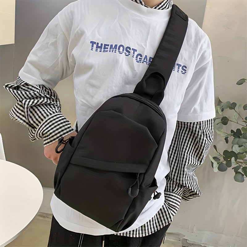 Men's Casual Crossbody Bags Small Shoulder Bags Messenger - Temu