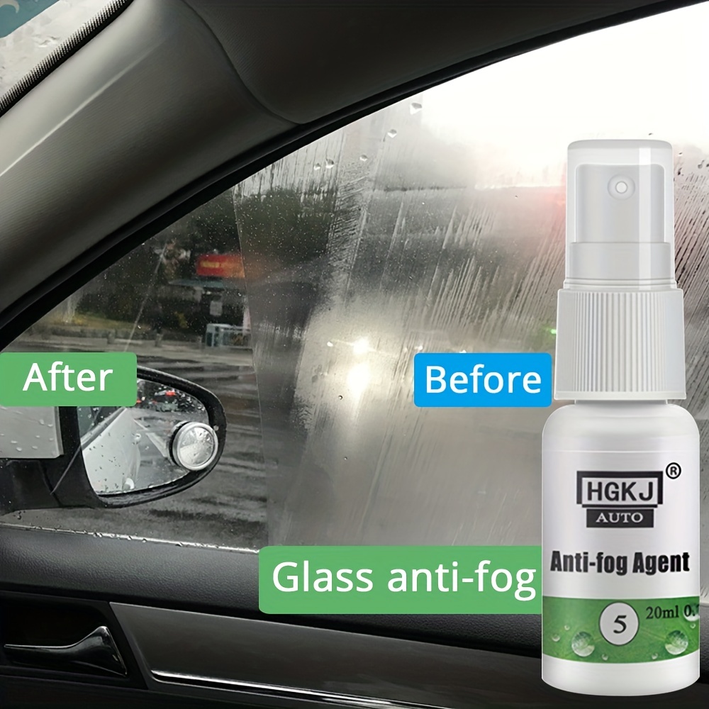1pc Like Crystal Clear View : Car Anti-Fog Spray, For Windshield Defogging  And Glass Cleaning