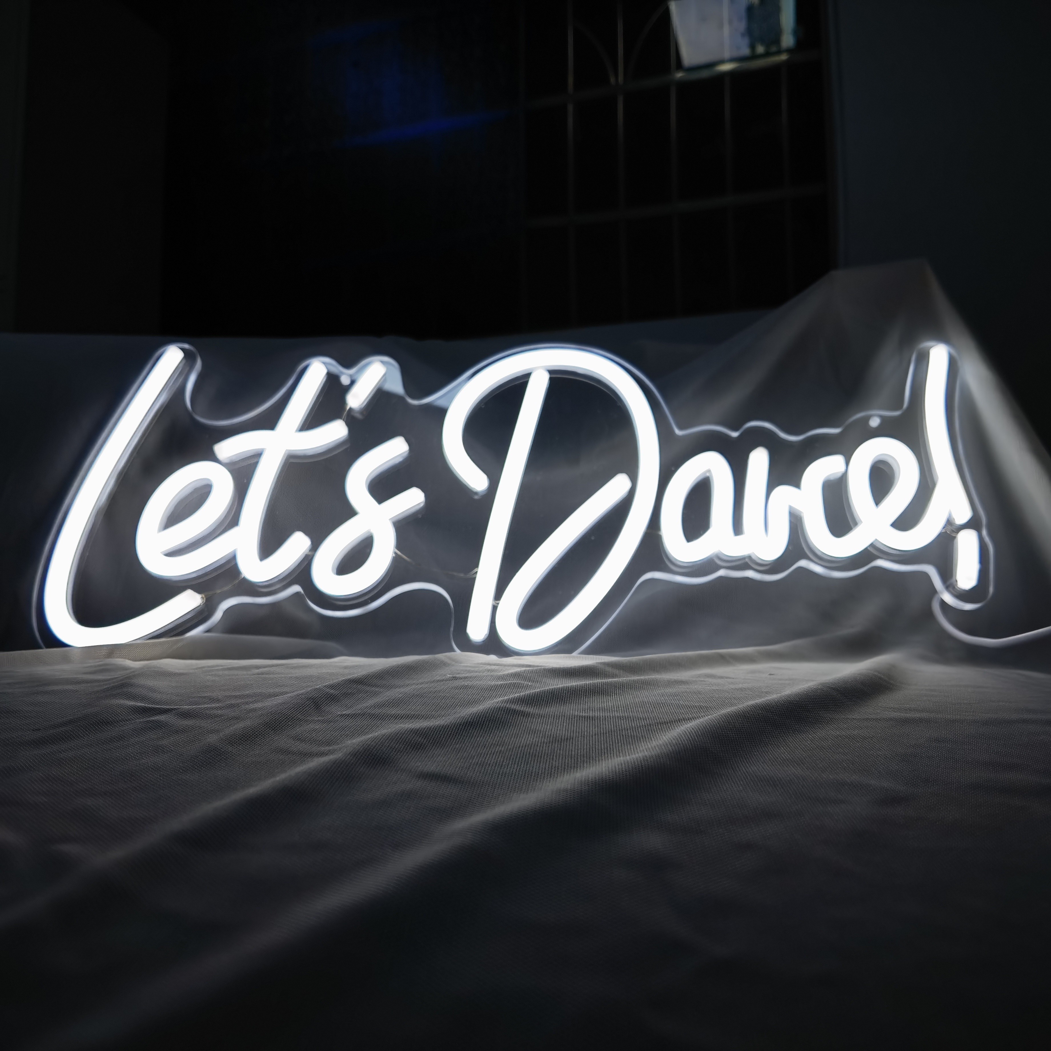 Dance Neon Sign Let's Dance Led Light for Party