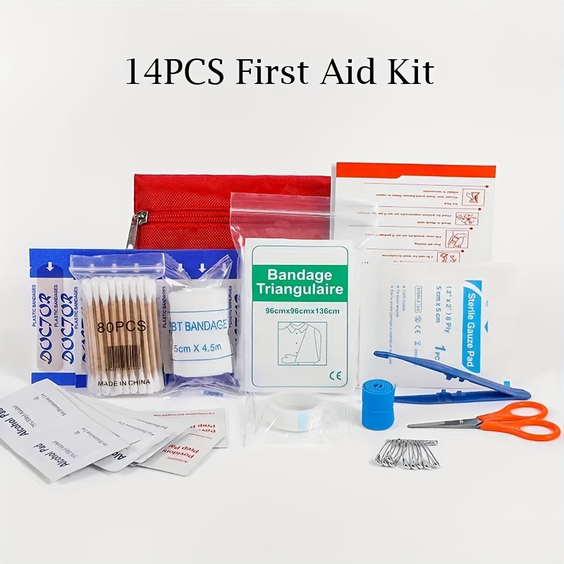 Outdoor Home Office Medical First Aid Kit - China First Aid Kit