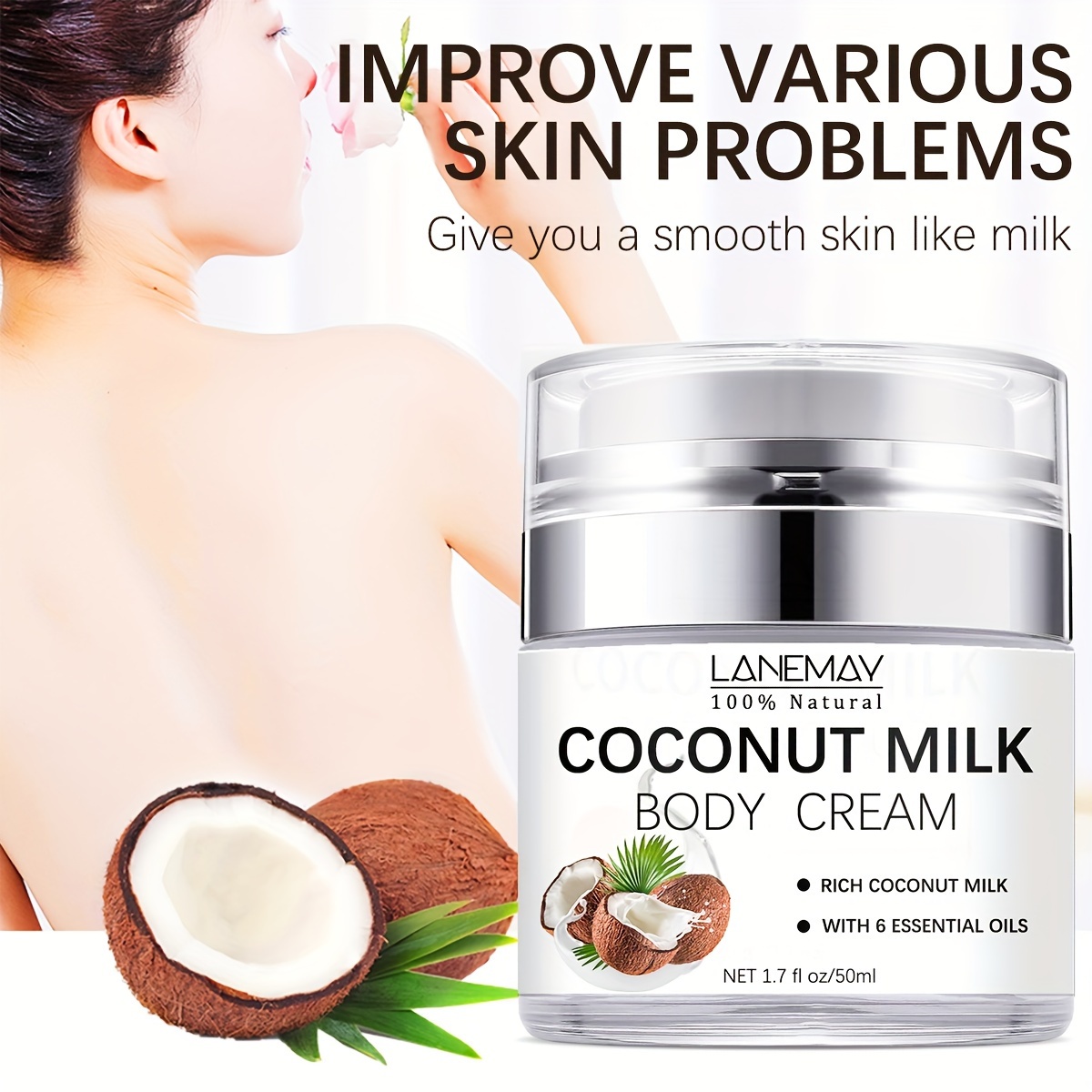 Coconut & Vanilla Body Oil ♡ – Miss Fortune