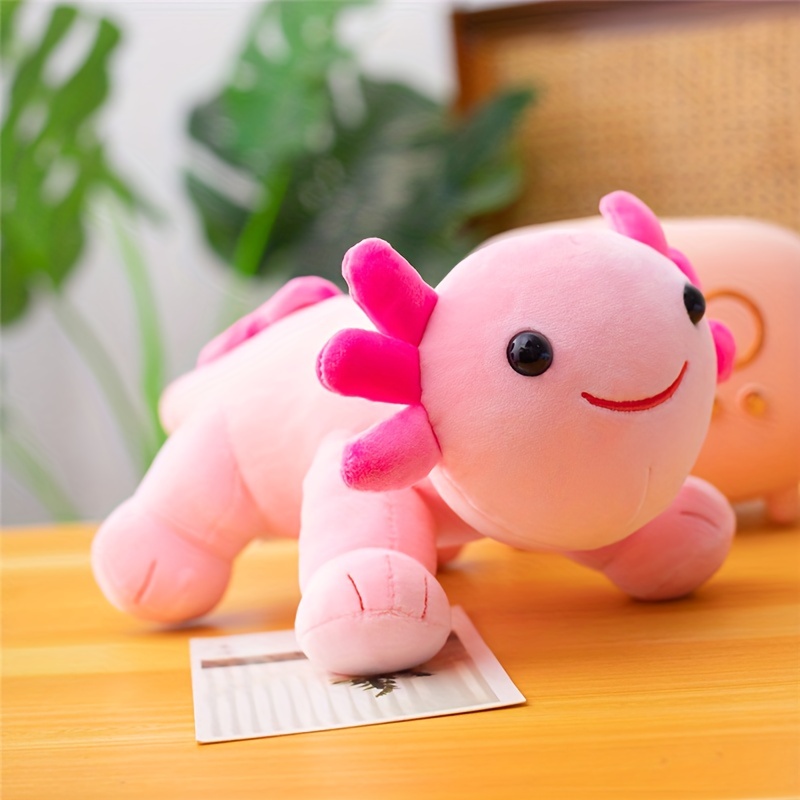 Axolotl Plush Toys Soft Kawaii Axolotl Plush Pillow Toys - Temu