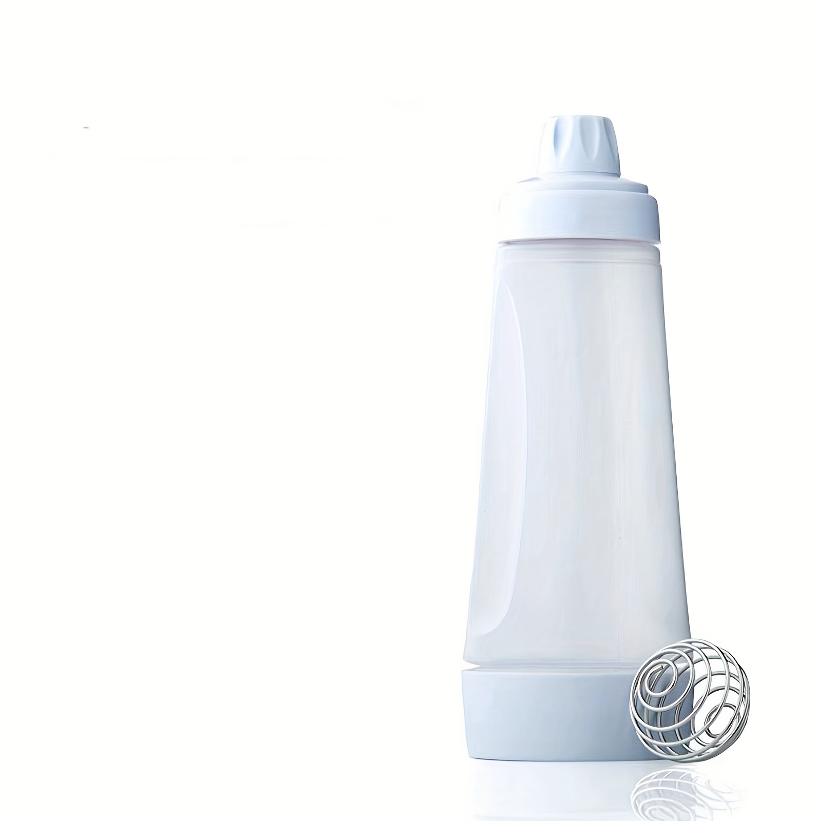 Botella dispensadora de batidora de panqueques, botella mezcladora de masa,  dispensador de masa de botella para panqueques, mezclador de masa para