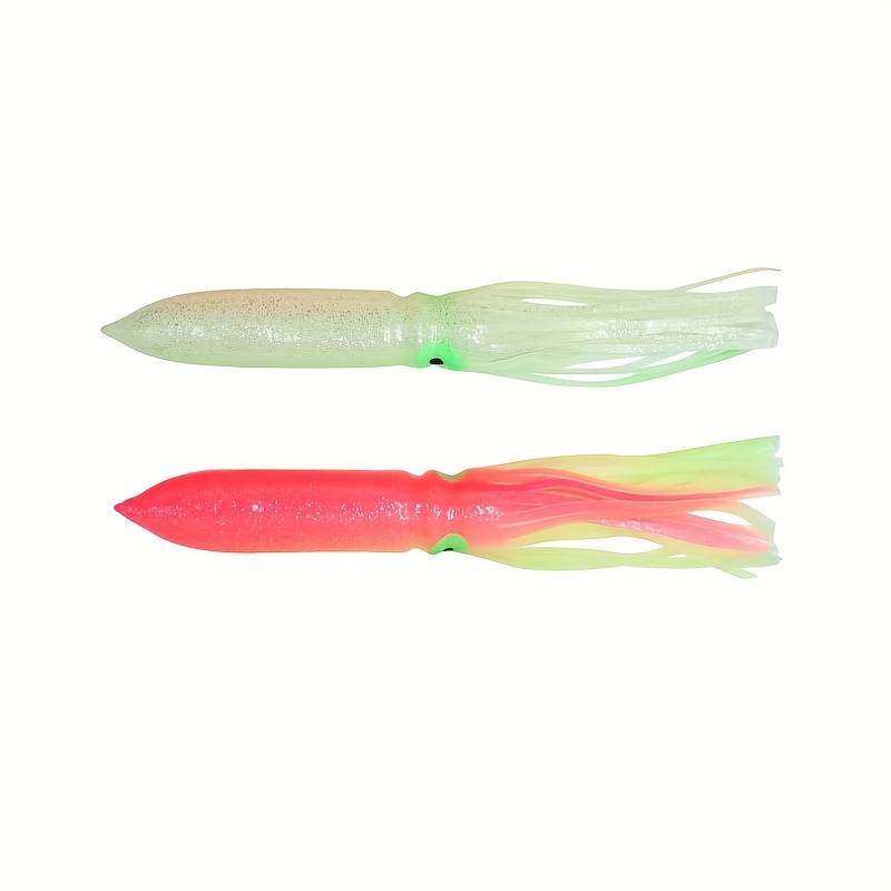 30cm Soft Trolling Bait Fishing Lures Squid Skirt Fishing Octopus Skirts  for Saltwater Tackle
