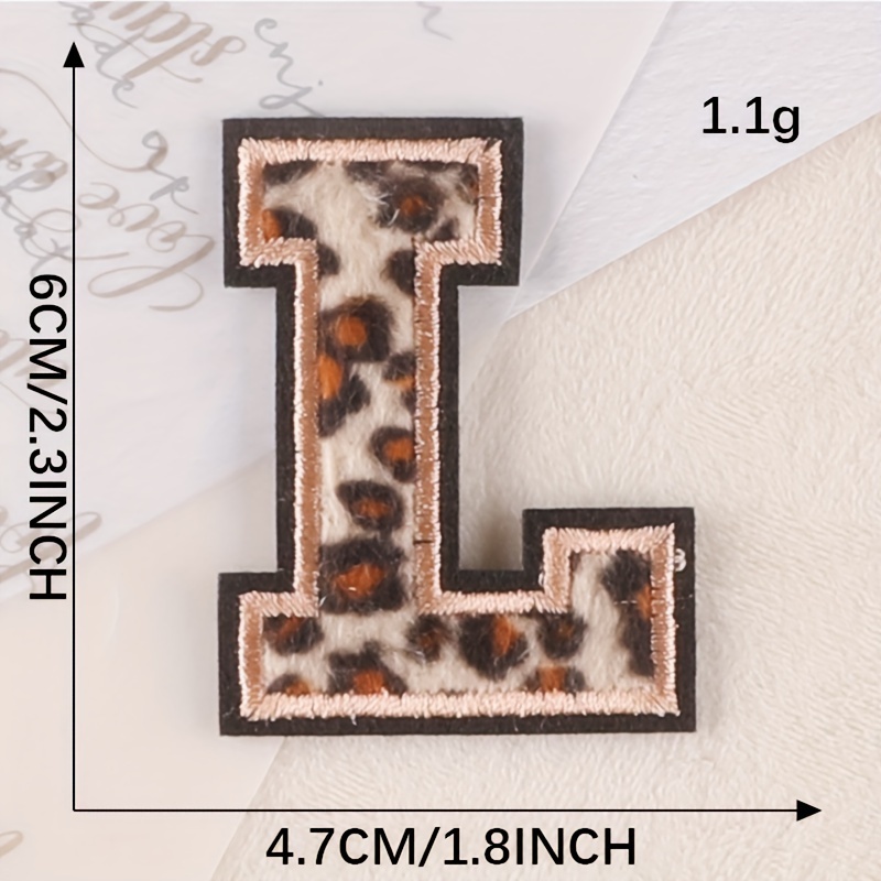 Leopard Heart Iron On Patches Vinyl Film Diy Sewing Crafts Clothes