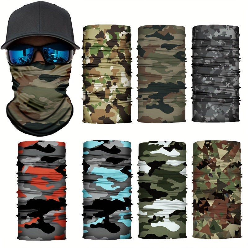 Camo Tie Dye - Face Shield Scarf - 2 Pack – braddock USA