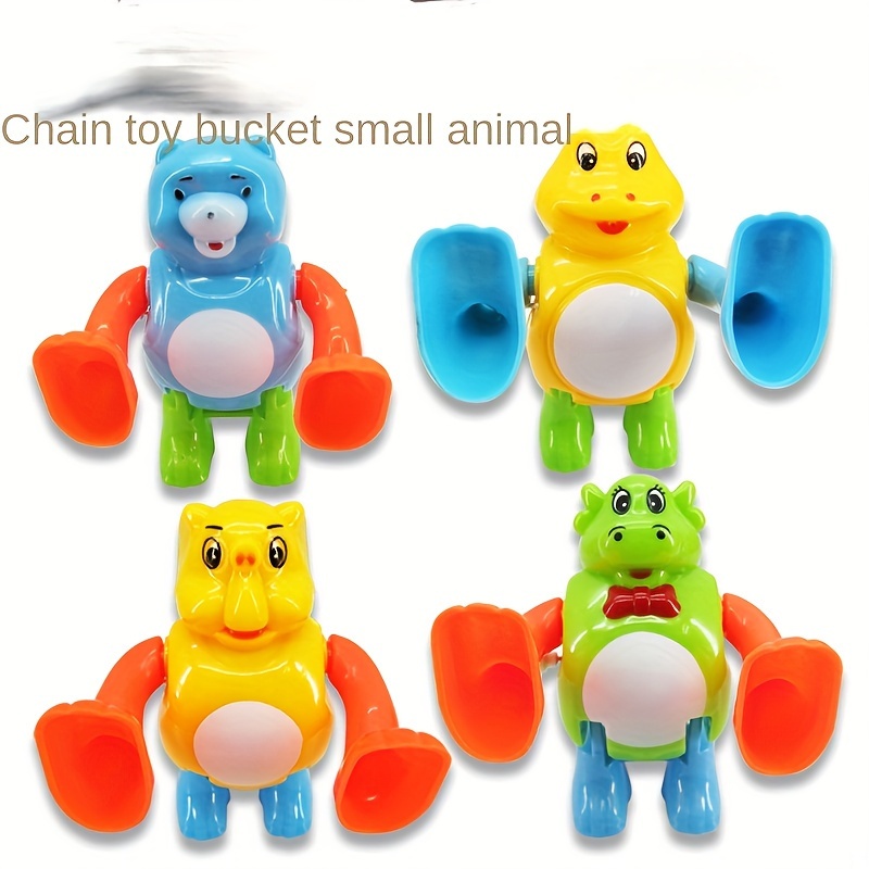 Plastic Wind-Up Wiggle Fish Toys Eye-catching and Wear-resistant Plastic  Clockwork Toy Birthday Gifts for Boys and Girls 