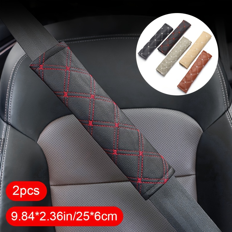Acheter Housse de ceinture de sécurité automobile, coussinets de harnais  confortables, coussin de voiture en peluche, protection d'épaule