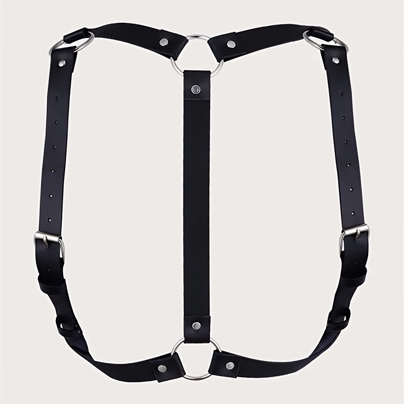 Men's Adjustable Shoulder Ring Suspenders Waistband