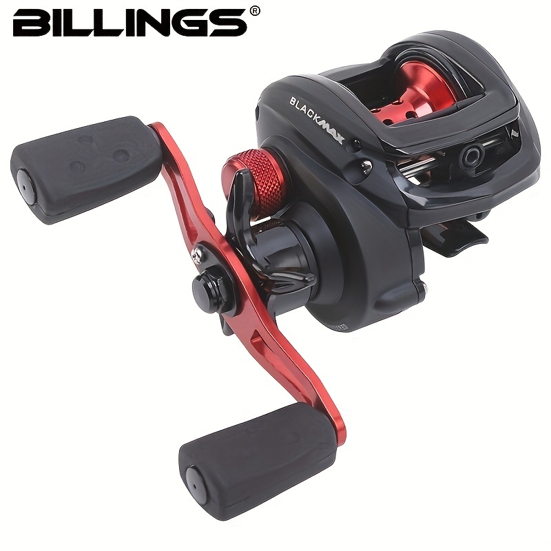 5+1 ball * At Series Baitcasting Reel - 7.2:1 Gear Ratio, 18lb Max Drag,  Smooth Bearings for Freshwater and Saltwater Fishing