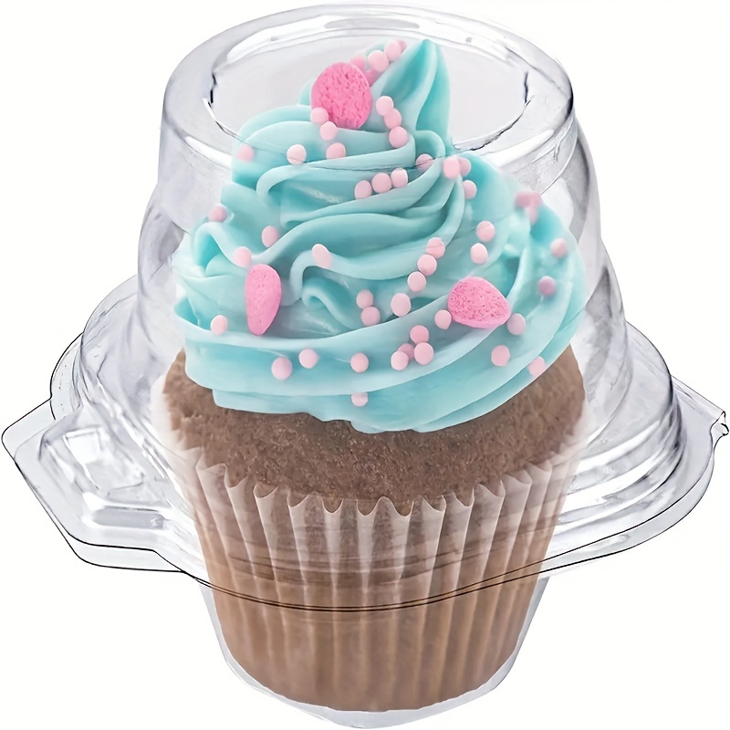 Mousse Cake Cups Mini Cake Boxes Clear Plastic Mini Cake - Temu