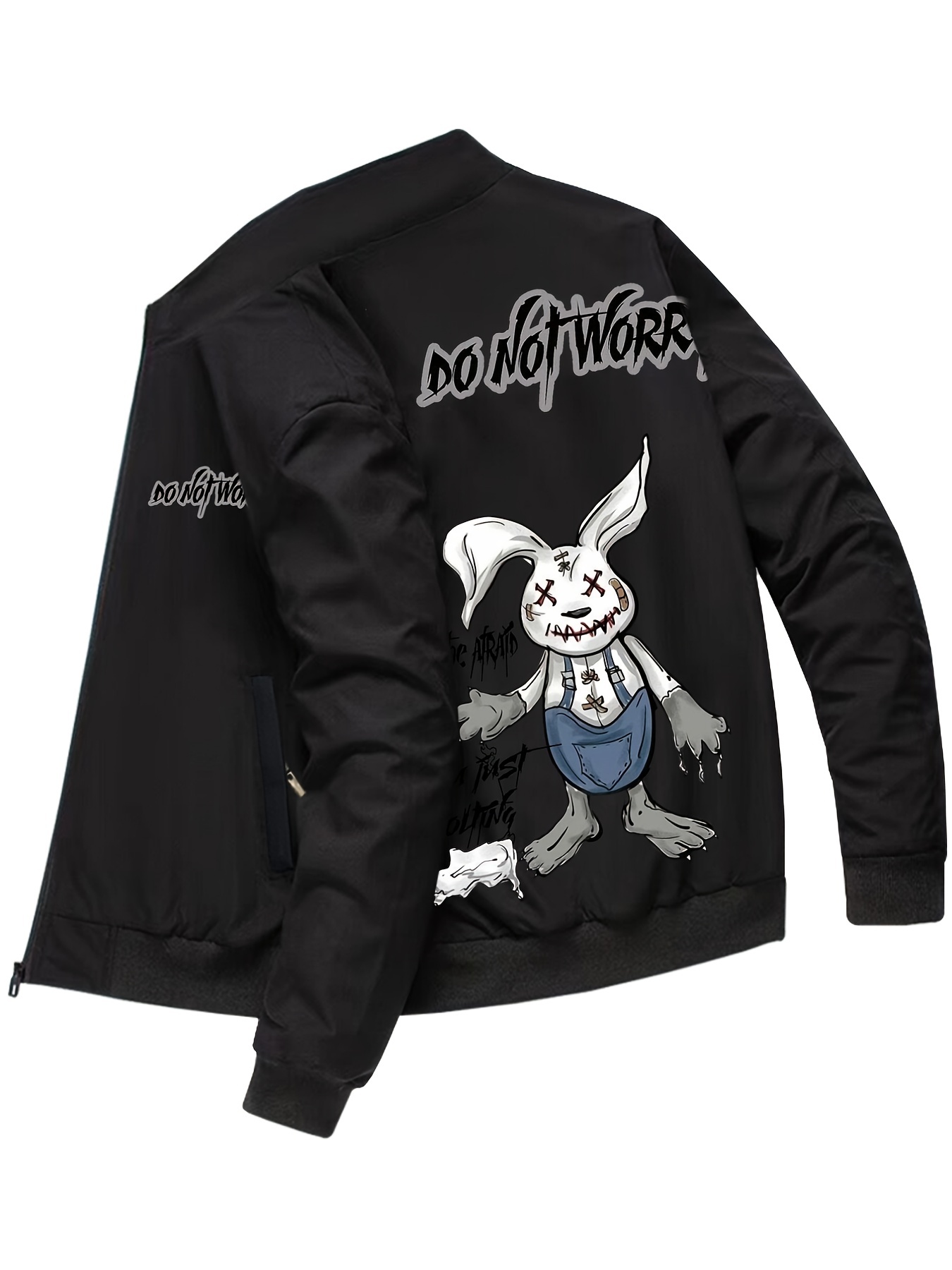 Men's Bugs Bunny Navy | White Varsity Jacket 