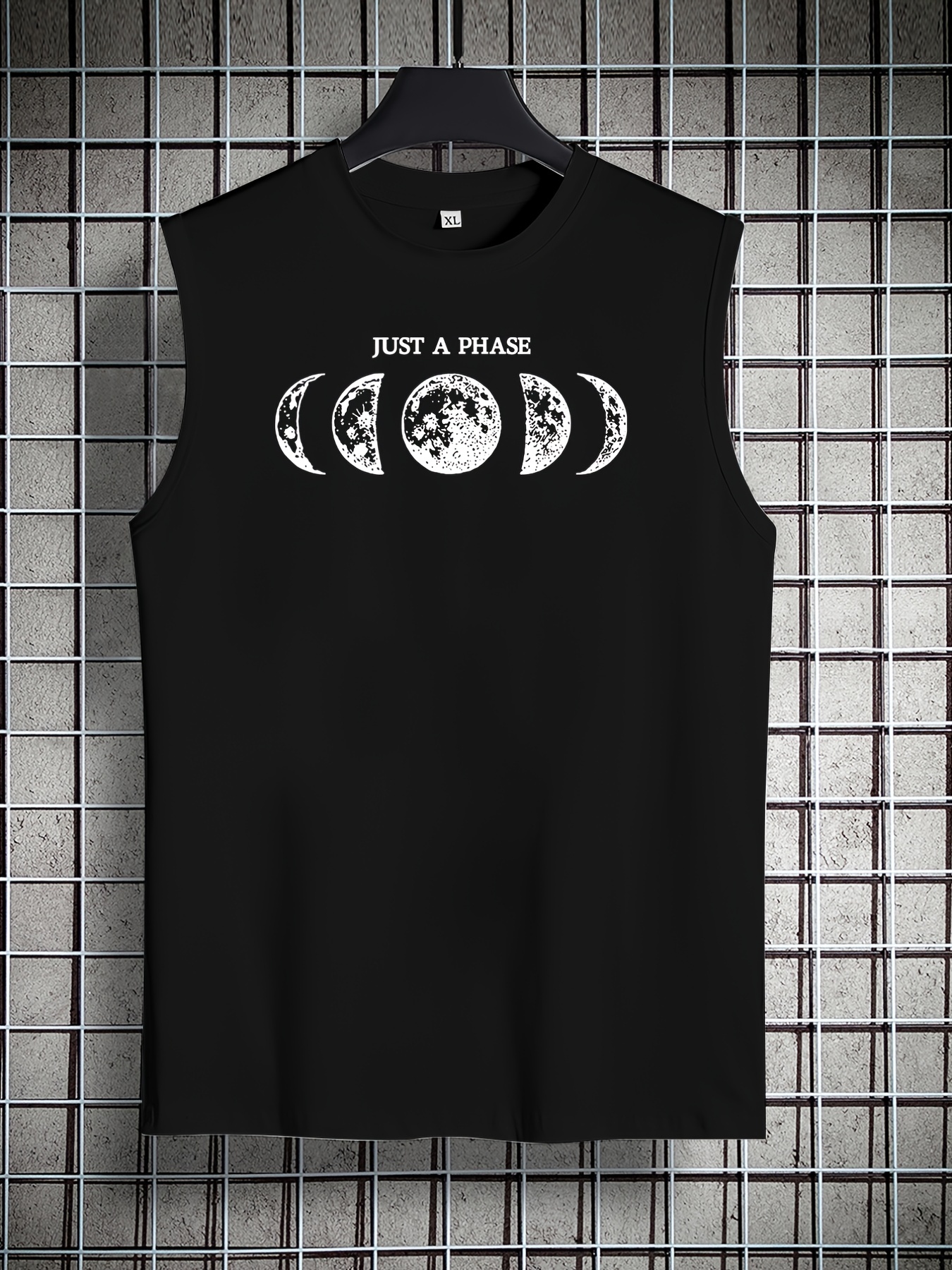 Oversized Men's Tank Top Números Letras Impresión Camisetas - Temu