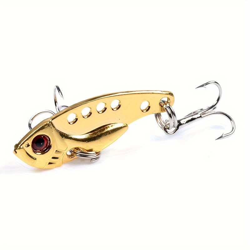 5pcs Metal Sea Fishing Lure Spinning Sequin Vibrating Bionic Lure